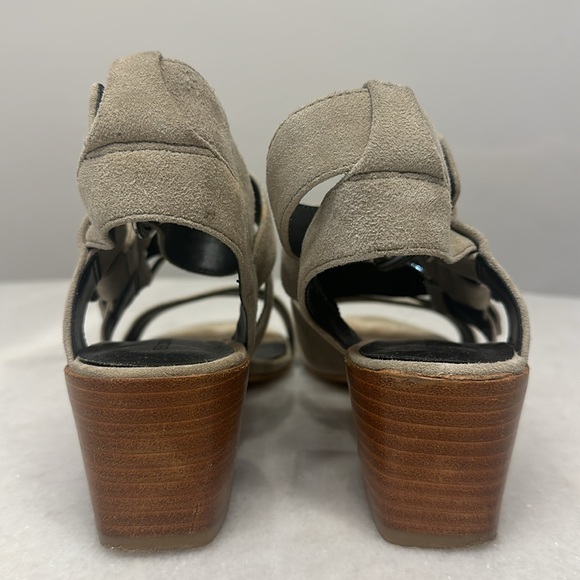 Rebecca Minkoff grey heeled sandals size 7.5 - Picture 3 of 5